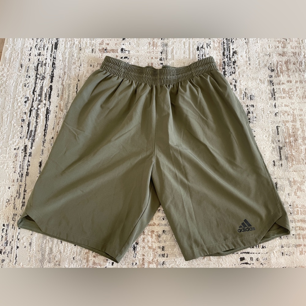 Adidas Men's Green Shorts